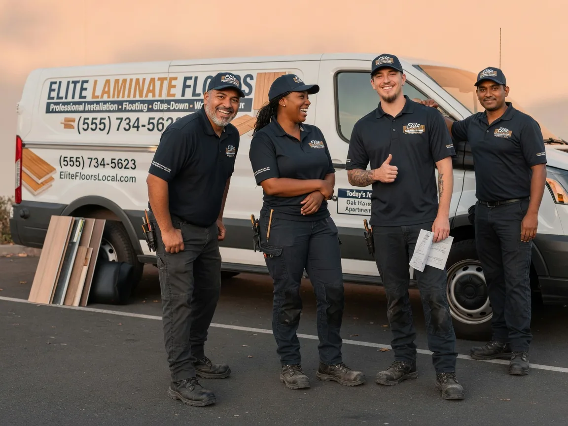 Laminate flooring installation company in Tescott, KS